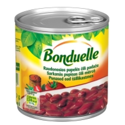 Beans red chili BONDUELLE, 430 g / 240 g